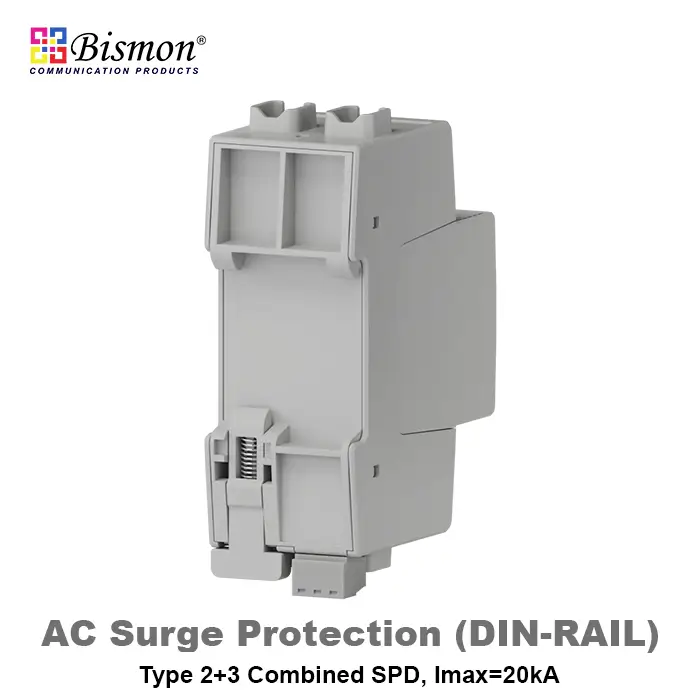 AC Surge Protection 20KA Din-rail Type 2-3 (อุปกรณ์ป้องกันไฟกระชาก SPD) 230V